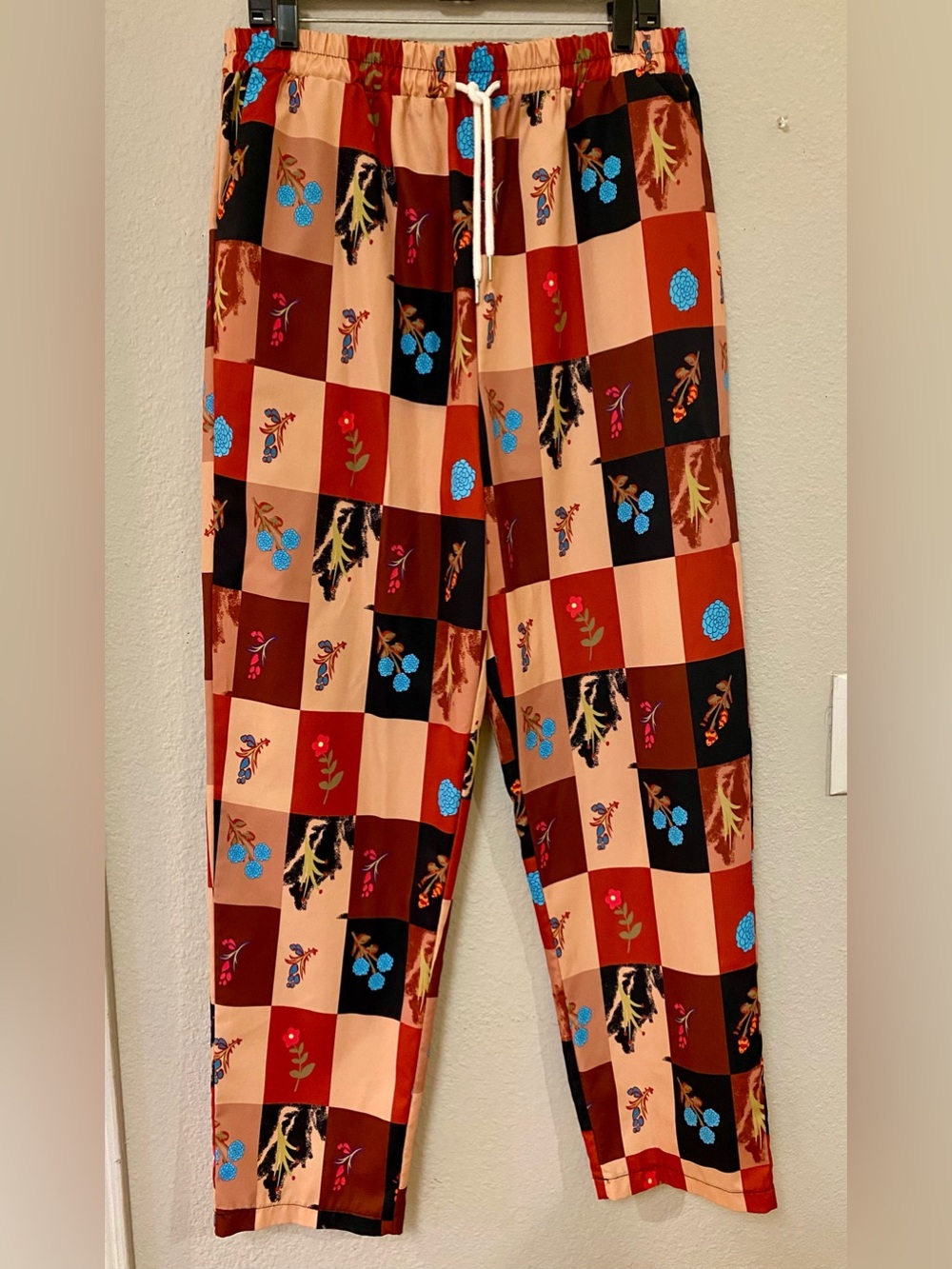 ROMWE Multicolor Floral Boho Pants - Size XL - Like New!
